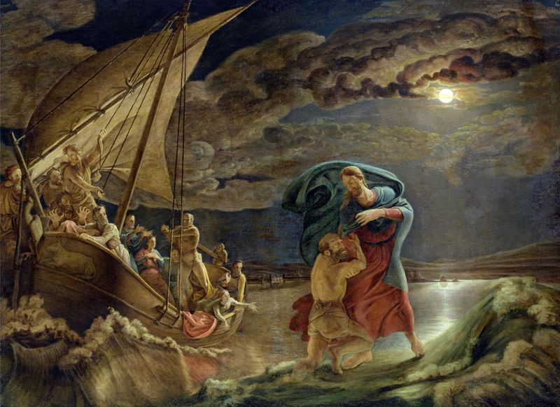 Philipp_Otto_Runge_Petrus_auf_dem_Meer_Christ_walks_on_the_water_ca1806-medium